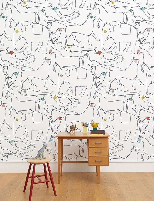 Bien Fait Papier Peint Animals - 2x91,4x280 Cm 4 Bien Fait Papier Peint Animals - 2x91,4x280 Cm – Image 2