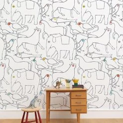 Bien Fait Papier Peint Animals - 2x91,4x280 Cm